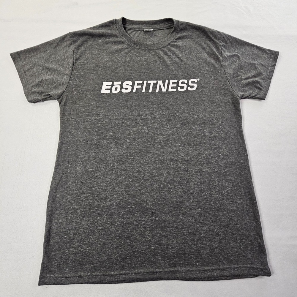 EOS Fitness Gray Short Sleeve Tri-Blend T-Shirt Men's M